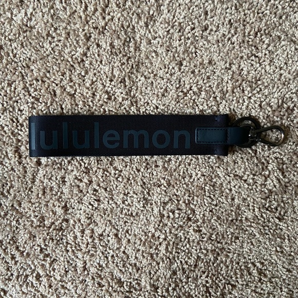 lululemon athletica Other - Black Lululemon Neverlost Keychain